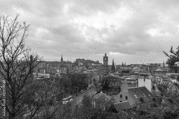 Obraz edinburgh. autumn.