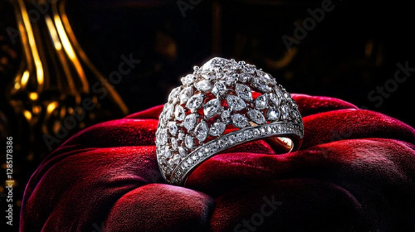 Fototapeta red and black beads