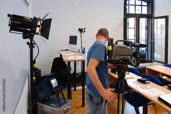 Fototapeta kameramann