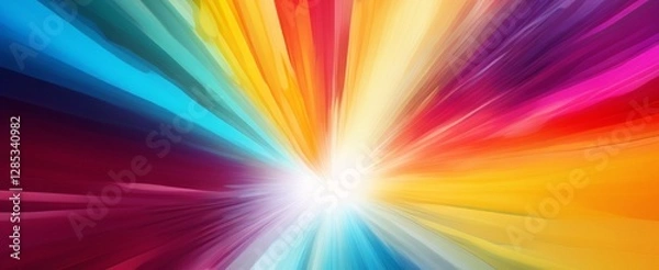 Obraz abstract rainbow background