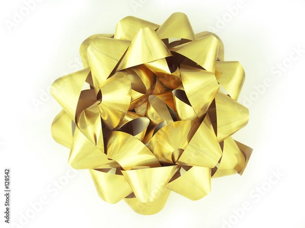 Fototapeta bow series - gold