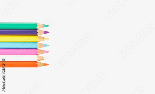 Obraz カラフルな色鉛筆