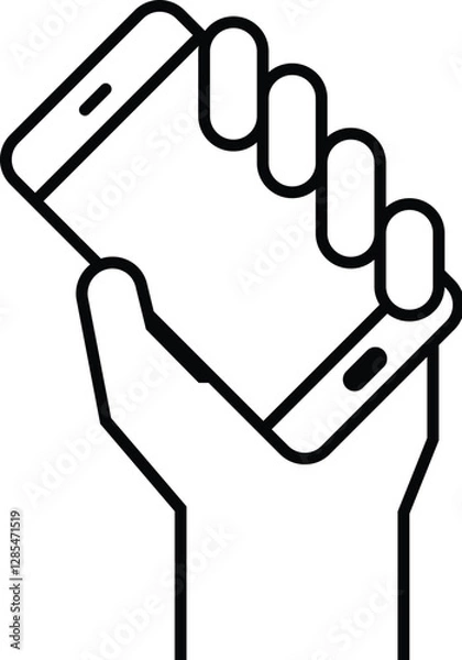 Obraz Mobile in hand