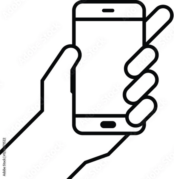 Obraz Mobile in hand 2