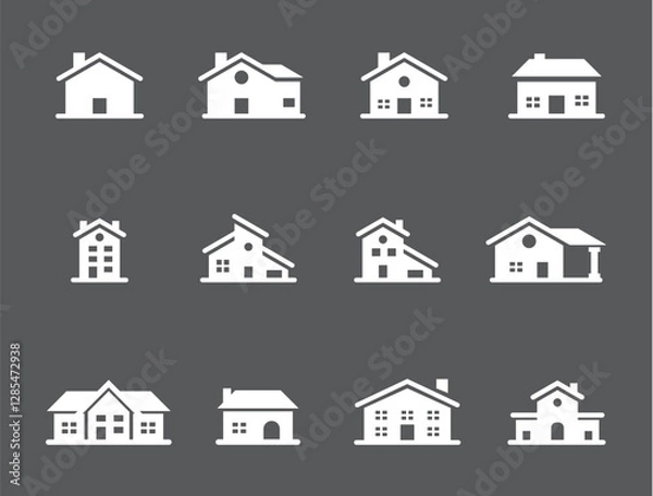 Obraz House icons