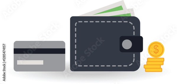 Obraz Wallet icon