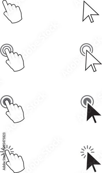 Obraz Mouse pointers