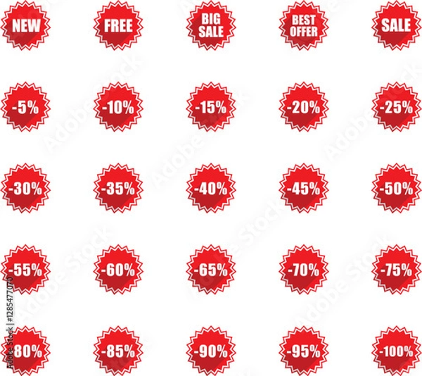Obraz Percentage graphics