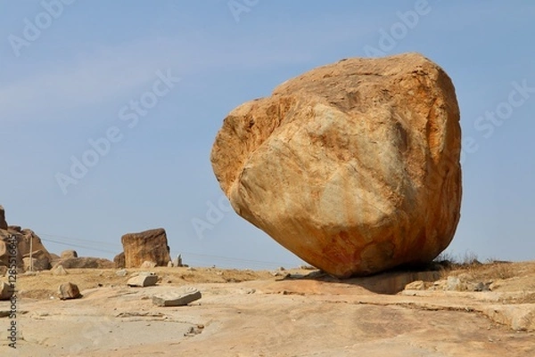 Obraz インド　hampi 　世界遺産　ハンピ