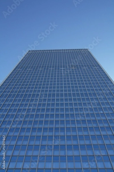 Obraz Hochhausfassade Glasfassade