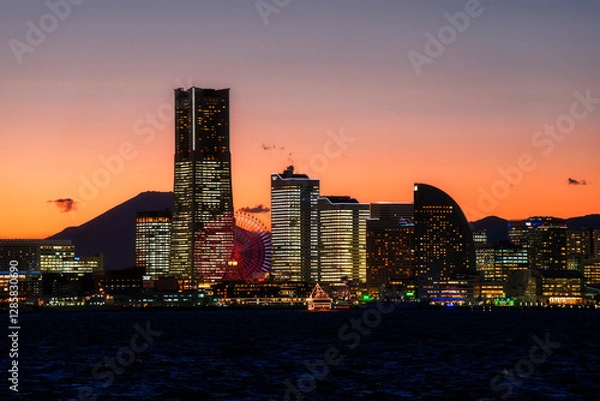 Obraz 大都会横浜