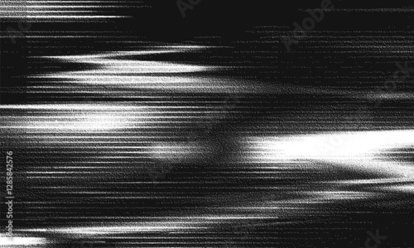 Obraz Glitch background. VHS grunge texture with noise effect and pixelation. Analog video digital errors. Retro pixel backdrop. Vector illustration.
