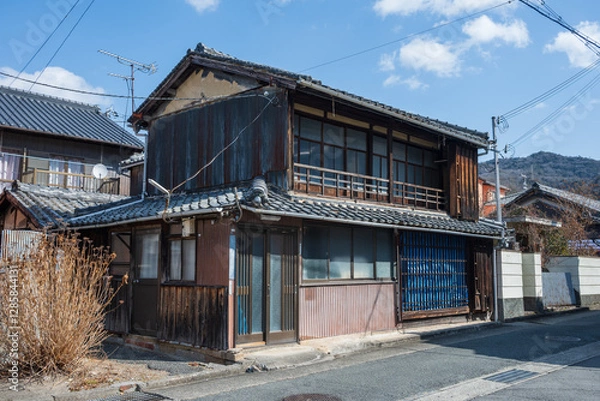 Fototapeta 日本の兵庫県相生市の古くてとても美しい建物