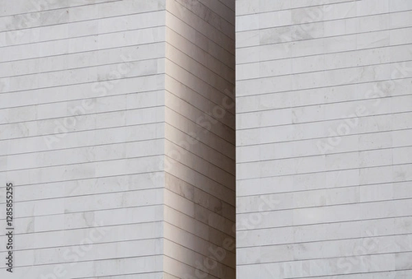 Obraz Modern building facade. Wall of building