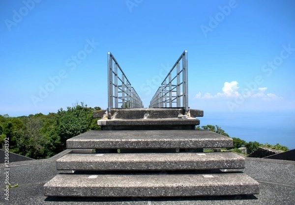 Obraz 大分県佐伯市　鶴御崎自然公園　展望ブリッジ	