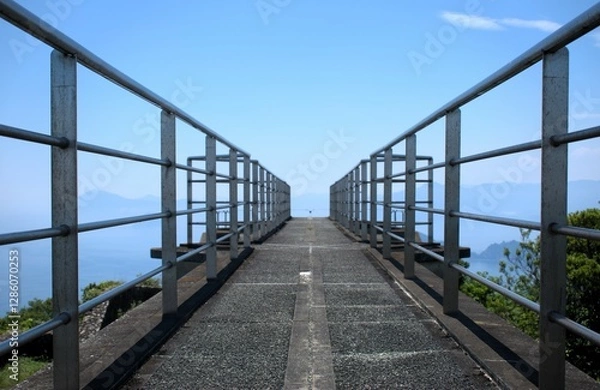 Obraz 大分県佐伯市　鶴御崎自然公園　展望ブリッジ	