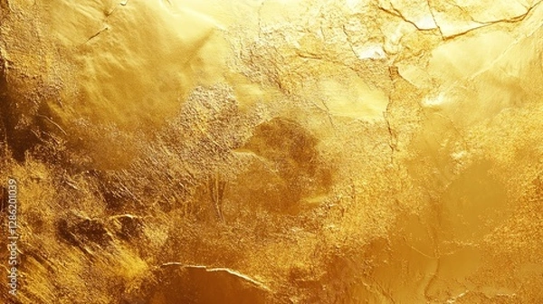 Fototapeta A stunning abstract background featuring rich gold textures and intricate details, perfect for luxury and elegance themes.
