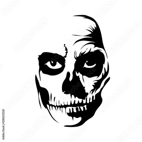 Obraz Face silhouette  