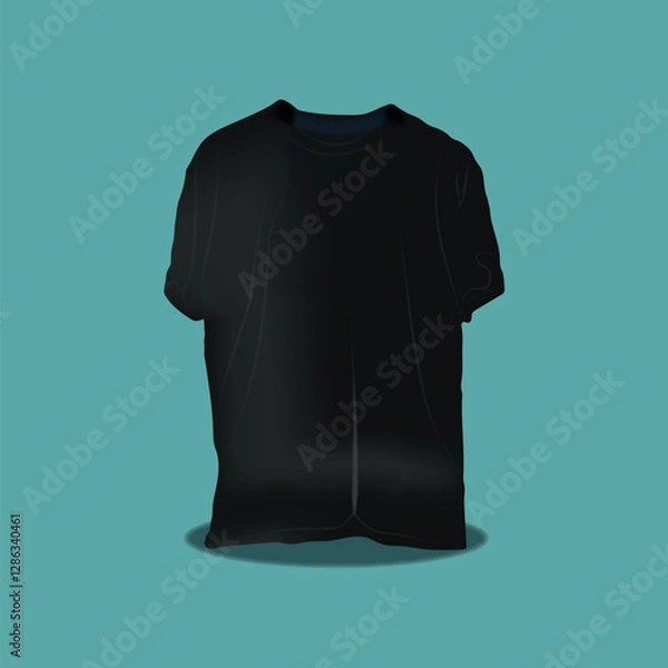 Obraz Black T-shirt