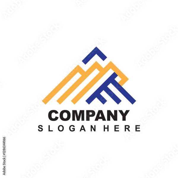 Obraz This logo or symbol image is suitable for companies