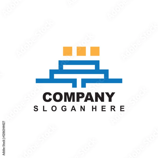 Obraz This logo or symbol image is suitable for companies