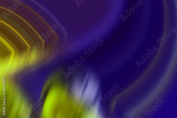 Fototapeta 2d illustration Abstract futuristic electronic circuit technology background