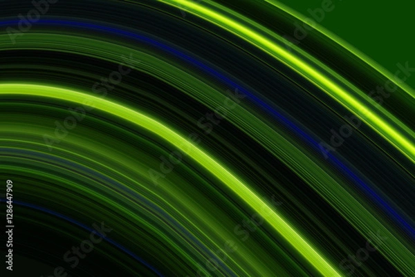 Fototapeta 2d illustration Abstract futuristic electronic circuit technology background