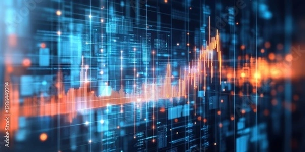 Fototapeta Analytics-driven expansion showcasing strategic growth insights