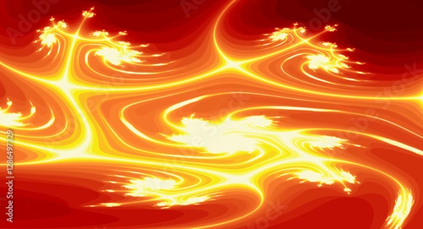 Fototapeta abstract fire background