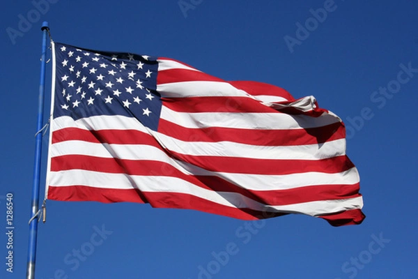 Fototapeta american flag