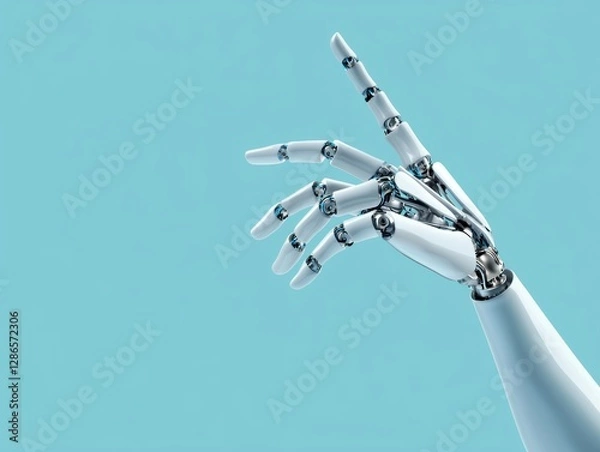 Obraz Next-generation robotic glove assisting hand injury recovery, AI-powered rehabilitation for precise motor function improvement