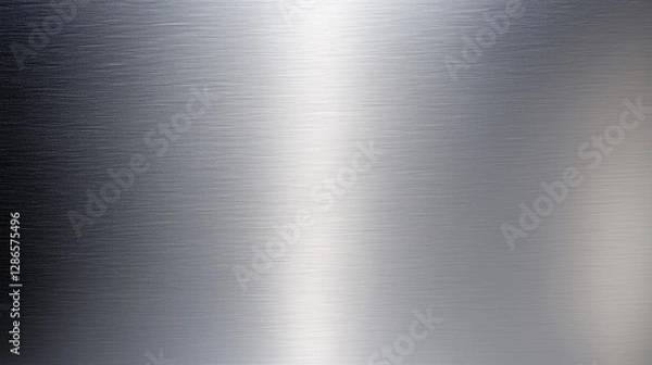 Obraz soft silver brushed metal smooth flat texture