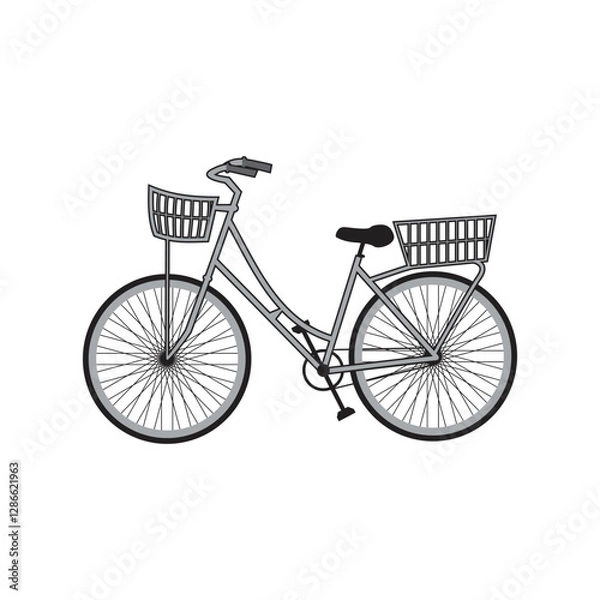 Fototapeta Design Bicycle Vector Illustrations Vectors