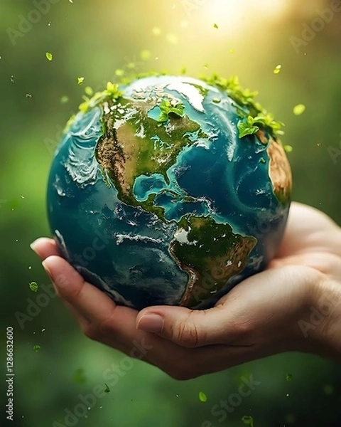 Obraz Protecting Our Planet: A Greener Future for All