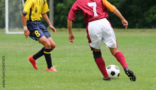 Fototapeta サッカー　フットボール