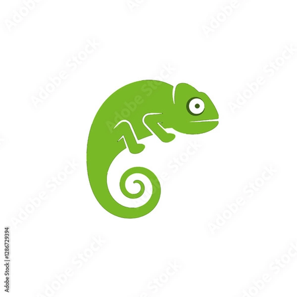 Obraz Chameleon Vector Logo Design