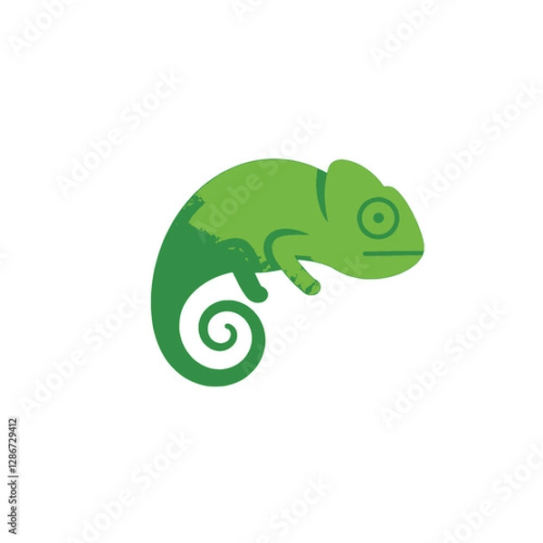 Obraz Chameleon Vector Logo Design