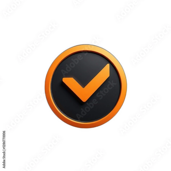 Obraz yes vector sign