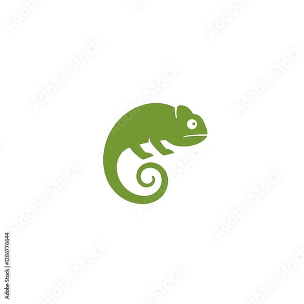 Obraz Chameleon Vector Logo Design