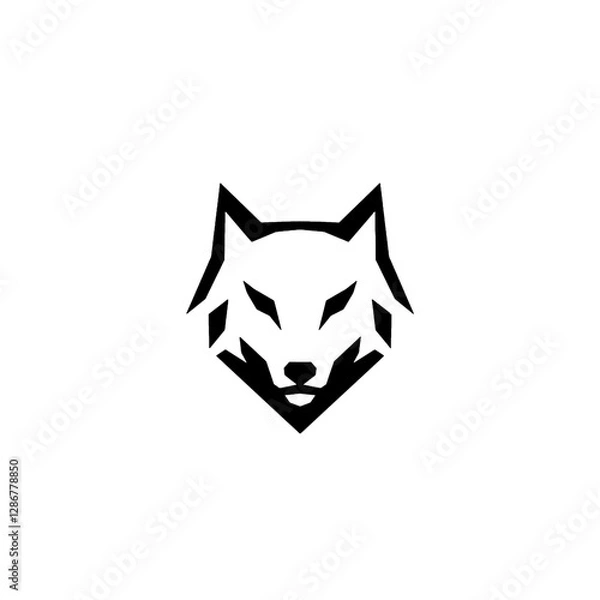 Fototapeta Wolf Vector Logo Design