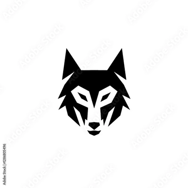 Fototapeta Wolf Vector Logo Design