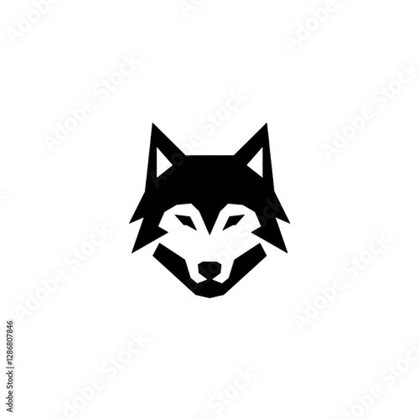 Fototapeta Wolf Vector Logo Design