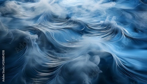 Obraz Dreamy Flowing Water with Ethereal Mist