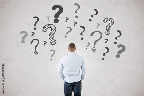 Obraz Fit Man From the Back