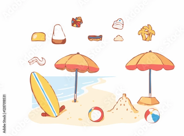 Fototapeta Creative Emblem Logo for Forward-Thinking Startup