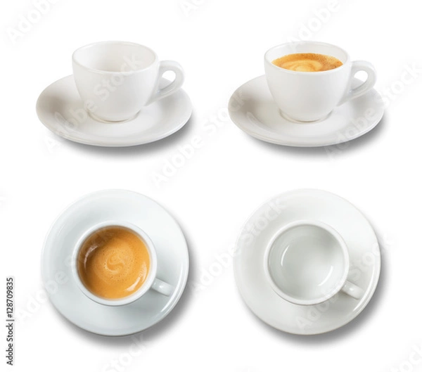 Obraz Coffee cups - Tazzine di caffè