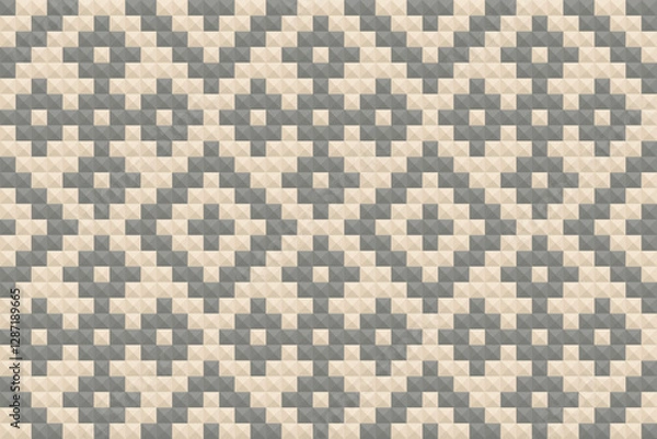 Obraz Seamless traditional woven pattern called Anyaman
