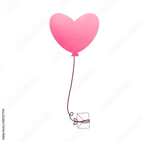 Obraz balloon letter