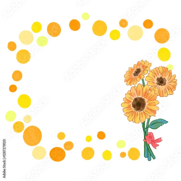 Obraz Sunflower frame