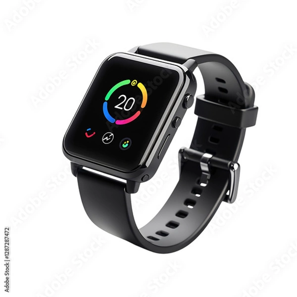 Obraz Apple Watch Isolated on Transparent Background